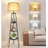 TECHLUX Lamp with 3 Color Temperatures - 3000/4000/5000K Small Lamp, Nightstand Lamp with 3 Color Modes by Pull Chain, Bedroom Lamp for Living Read Work