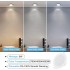helloify LED Recessed Ceiling Lights Dimmable, 6X 6W LED Downlight 4000K Natural White, Downlights for Ceiling Bathroom IP65 Waterproof, 35mm Ultra-Slim, φ68-80mm Hole Spotlights for Living Room