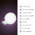 TECHLUX 6 Pack 6 Inch Ultra-Thin LED Recessed Ceiling Light with Junction Box, 3000K/4000K/5000K Selectable, 13W 110W Eqv, Dimmable, LED lighting fixtures