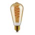 TECHLUX Edison Bulbs Led Lights 60W Equivalent, 6Watt Dimmable Warm White 2700K Amber Glass,