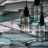 TECHLUX 60W ST19(ST64) LED Filament Bulbs Edison Vintage Dimmable Lighting Reading Lamp for Pendant Wall Light Fixtures Office Home Bedroom Bathroom, Amber Glass, E26 Base, Warm White 2500K, Pack of 6